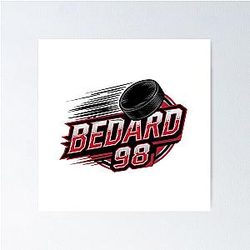 Connor Bedard 98 Hockey T-Shirt Bedard T-Shirt Hockey Teen Hoodie Chicago Hawks Poster