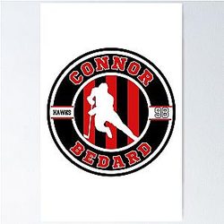 Connor Bedard Stickers T-shirts Poster