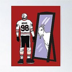 Connor Bedard GOAT Poster