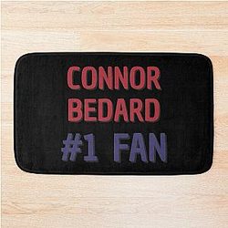 Connor Bedard Fan Bath Mat