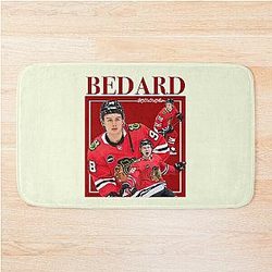 Connor Bedard Retro Bath Mat