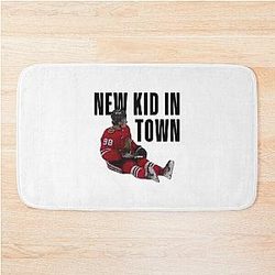 Connor Bedard New Kid Blackhawks Shirt Bath Mat
