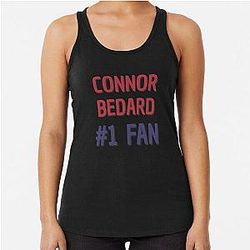 Connor Bedard Fan Racerback Tank Top