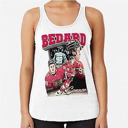 Connor Bedard Hockey Limited Edition Racerback Tank Top