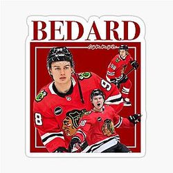 Connor Bedard Retro Design Sticker