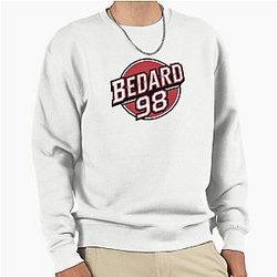 Connor Bedard 98 Hockey T-Shirt 
Bedard Hockey Hoodie 
Chicago Hawks Bedard Pullover Sweatshirt 
Teen Sweatshirt