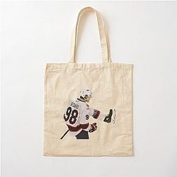Connor Bedard Cotton Tote Bag