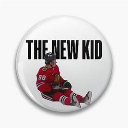 Connor Bedard The New Kid Blackhawks Shirt Pin