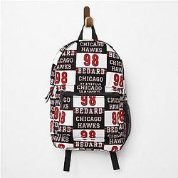 Connor Bedard 98 Hockey T-Shirt Bedard T-Shirt Hockey Hoodie Chicago Hawks Backpack