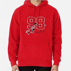 Connor Bedard Blackhawks Signature Art Pullover Hoodie