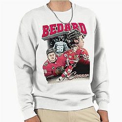 Connor Bedard Hockey Legend Retro Graphic Limited Edition Pullover Sweatshirt