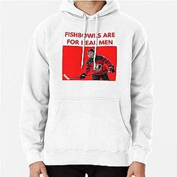 Connor Bedard FISHBOWLS ARE FOR REAL MEN Pullover Hoodie