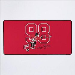 Connor Bedard Blackhawks Signature Art Desk Mat