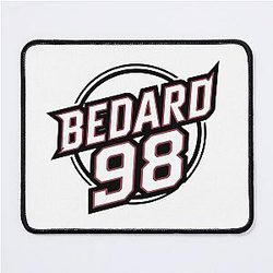 Connor Bedard Hockey T-Shirt Bedard Chicago Hawks T-Shirt Mouse Pad