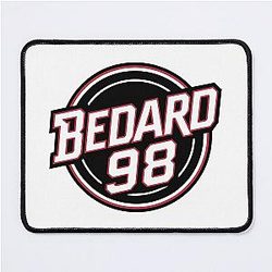 Connor Bedard 98 Hockey T-Shirt Connor Bedard Hockey Hoodie Chicago Hawks Bedard T-Shirt Mouse Pad