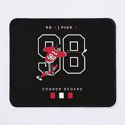 Connor Bedard Draft Art Mousepad