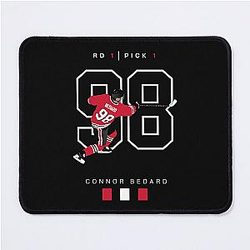 Connor Bedard Draft Court Mouse Pad