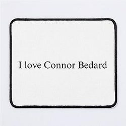 I love Connor Bedard mouse pad