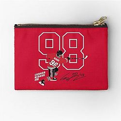 Connor Bedard Blackhawks Signature Zipper Pouch