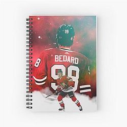 Connor Bedard Graphic Notebook