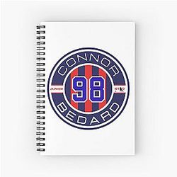 Connor Bedard Junior T-Shirt Connor Bedard Hockey Tee Teen Hoodie Chicago Connor Bedard Spiral Notebook