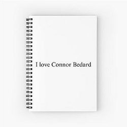I love Connor Bedard Notebook