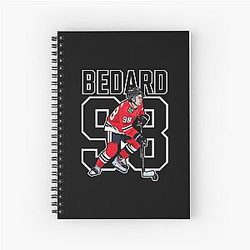 Connor Bedard Spiral Notebook