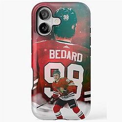 Connor Bedard iPhone Tough Case