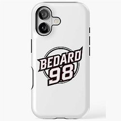 Connor Bedard 98 Hockey T-Shirt Hockey Teen Hoodie Chicago Hawks Bedard T-Shirt iPhone Tough Case