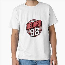 Connor Bedard 98 Hockey T-Shirt Bedard T-Shirt Classic T-Shirt Chicago Hawks Hockey Hoodie
