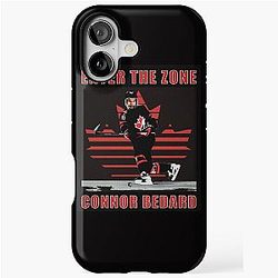 Enter the Zone Connor Bedard iPhone Tough Case