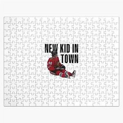 Connor Bedard New Kid Blackhawks Shirt Jigsaw Puzzle