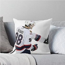 Connor Bedard Throw Pillow