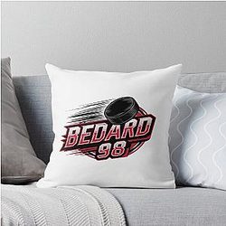 Connor Bedard 98 Hockey T-Shirt Connor Bedard T-Shirt Chicago Hawks Bedard 98 Hockey Hoodie Hockey Teen Hoodie Throw Pillow