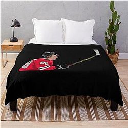 Connor Bedard Throw Blanket