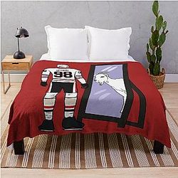 Connor Bedard GOAT Throw Blanket