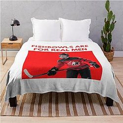 Connor Bedard Throw Blanket