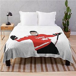 Connor Bedard Canada Cell Phone Throw Blanket