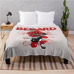 Connor Bedard Throw Blanket