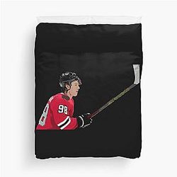Connor Bedard Duvet Cover