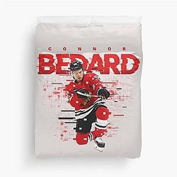 Connor Bedard Duvet Cover