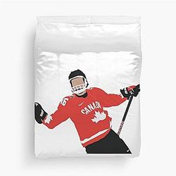 Connor Bedard Canada Duvet Cover
