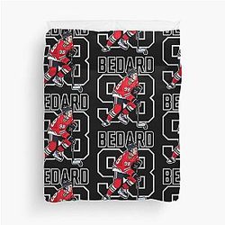 Connor Bedard Duvet Cover