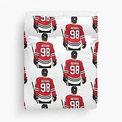 Connor Bedard Duvet Cover