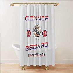 Connor Bedard 98 Hockey T-Shirt Chicago Hawks Bedard Hoodie Shower Curtain