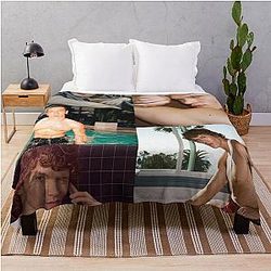 Connor Storrie Collage Throw Blanket