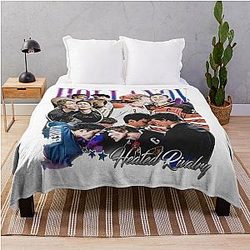 Hudson Williams Connor Storrie Bootleg 90s Vintage Throw Blanket
