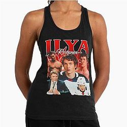 Connor Storrie Bootleg Vintage Arkham Fans Ilya Rozanov Racerback Tank Top