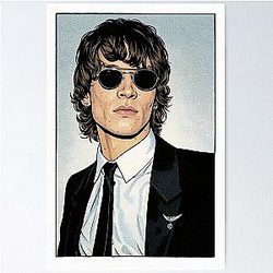 Connor Storrie wearing sunglasses poster