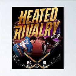 Ilya Rozanov And Shane Hollander - Heated Rivalry Connor Storrie Poster